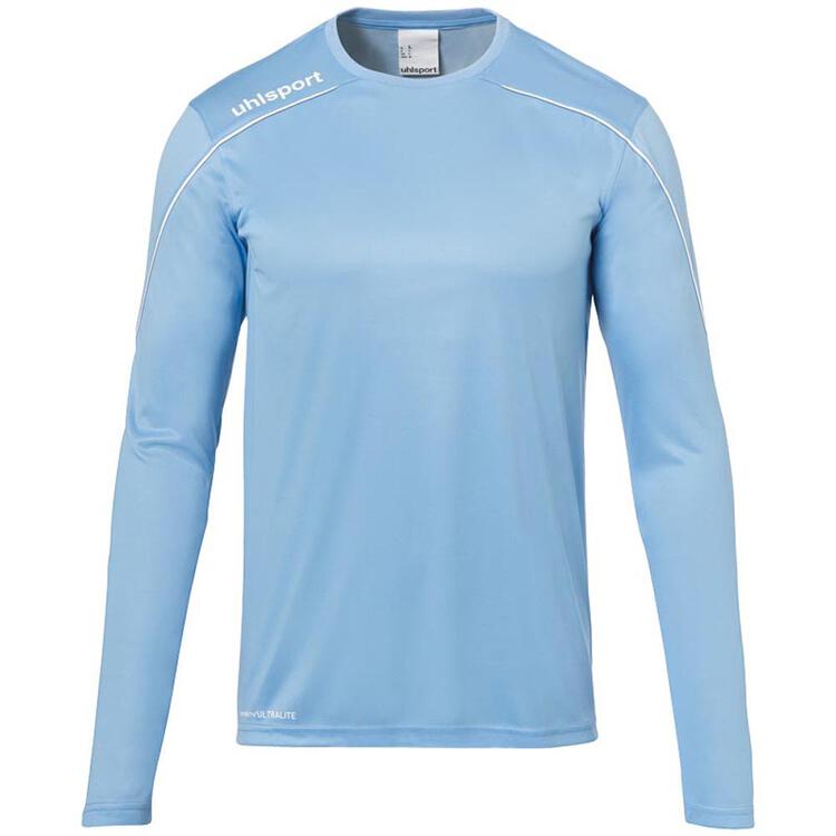 uhlsport stream 22 trikot langarm 1003478 skyblau weiss 116