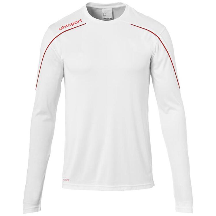 uhlsport stream 22 trikot langarm 1003478 weiss rot 116