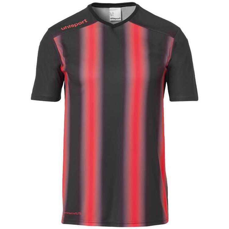 uhlsport stripe 20 trikot kurzarm 1002205 schwarz rot 116