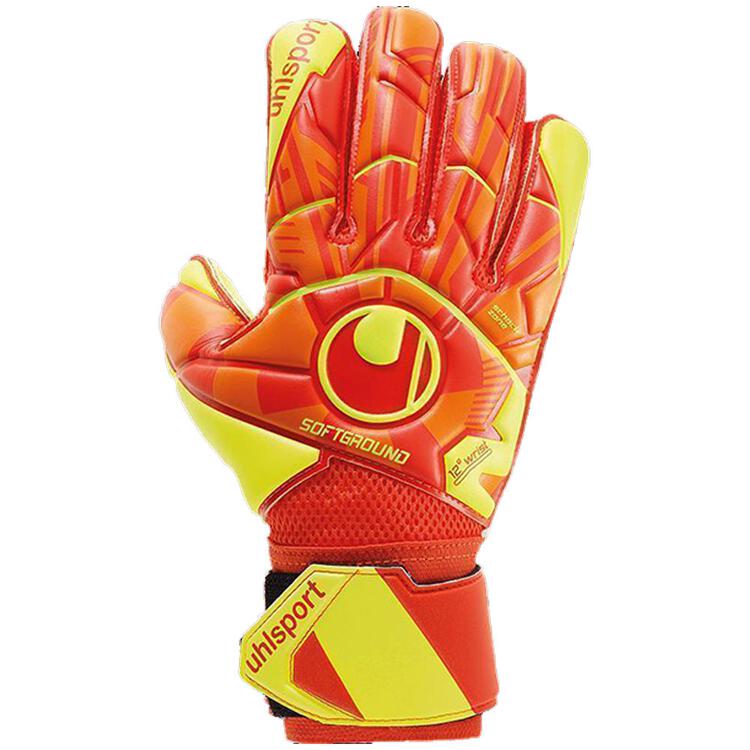 uhlsport torwarthandschuhe dynamic impulse soft flex frame 101114601 dynamic orange fluo gelb 10